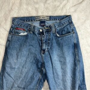 US Polo Men’s Denim Jeans Medium Wash 100% Cotton 34x32